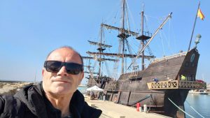A Marina di Ragusa il Galeón Andalucía, copia del galeone spagnolo