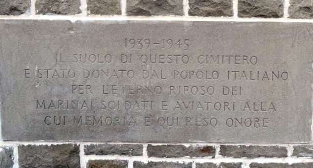 The British Cemetery a Catania Catania