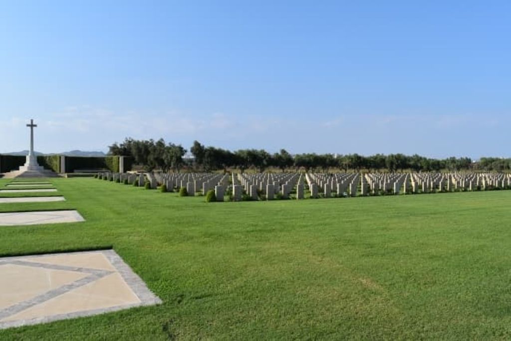 The British Cemetery a Catania Catania