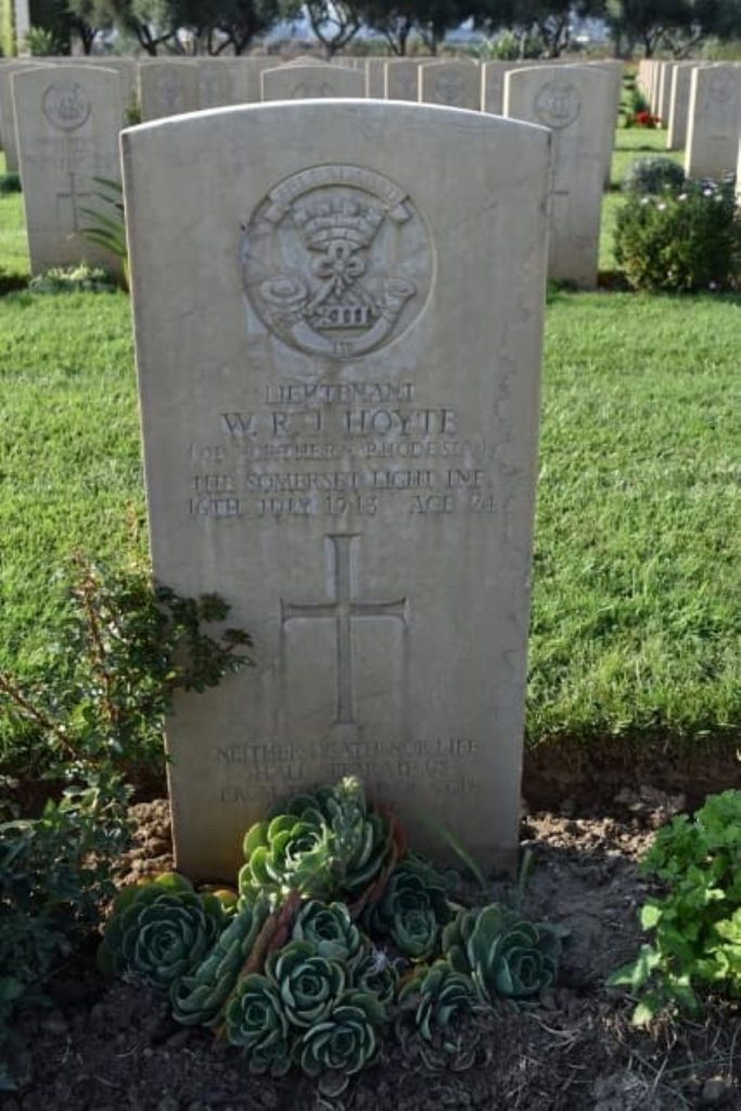 The British Cemetery a Catania Catania