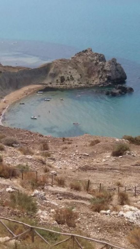 Cala Vincenzina a Menfi sulla costa agrigentina