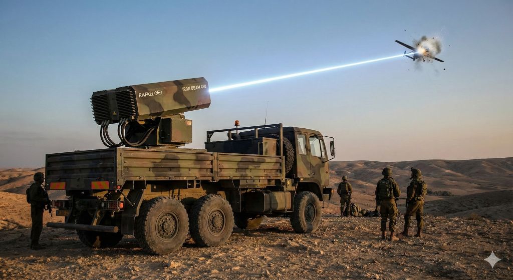 Iron Beam 450 in azione