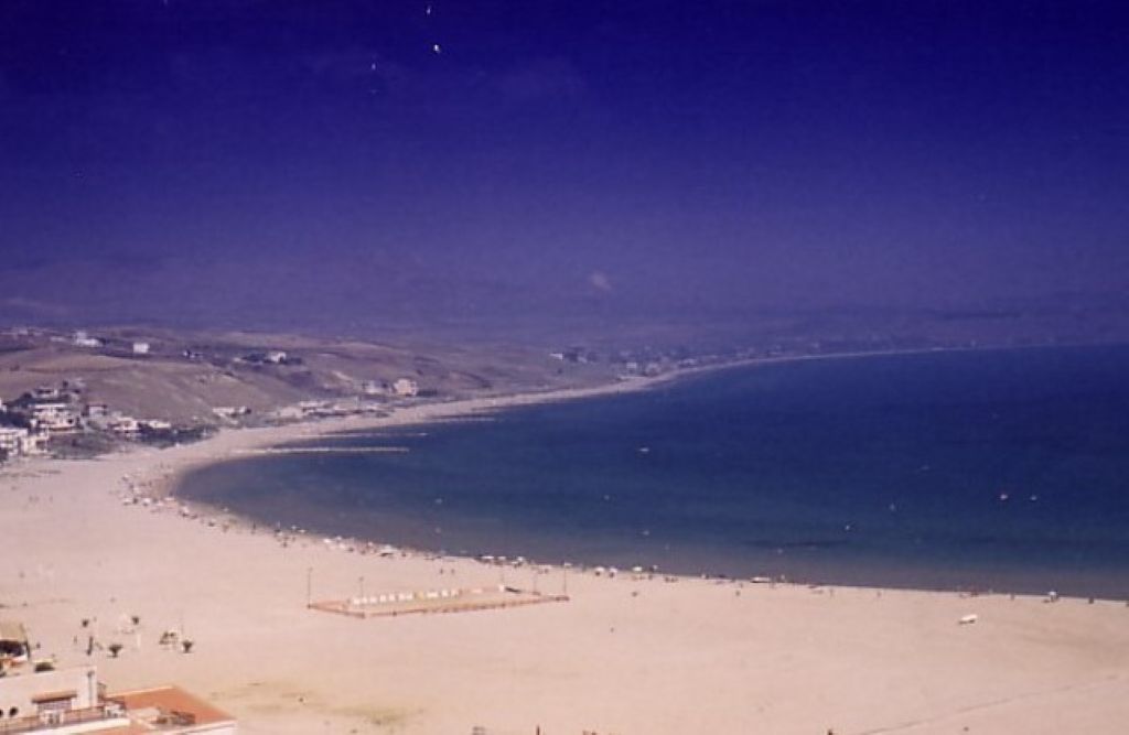 Spiaggia di Menfi sulla costa agrigentina