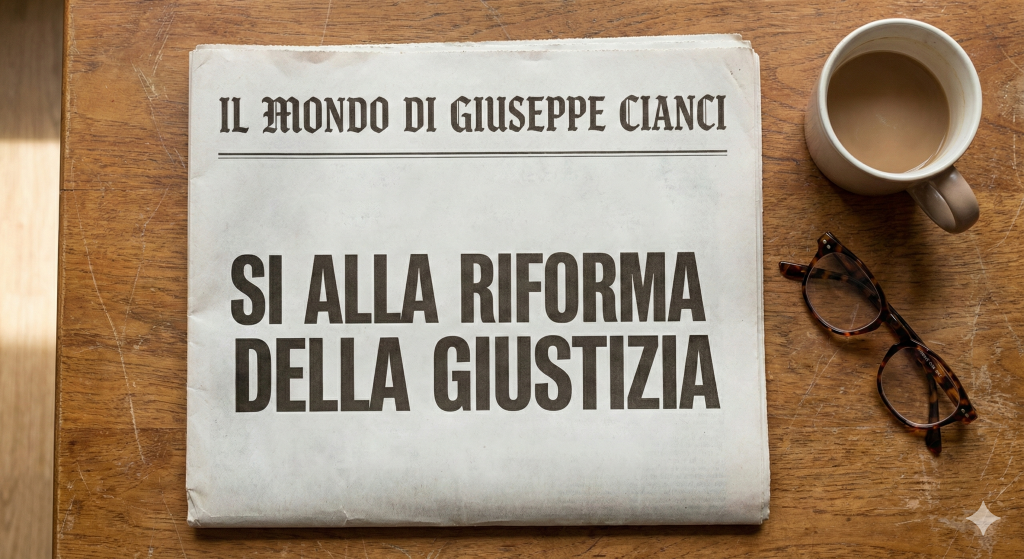 Si alla Riforma della Giustizia