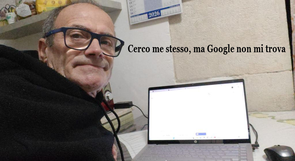 Cerco me stesso, ma Google non mi trova