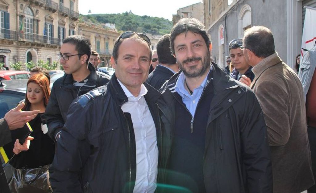 Roberto Fico insieme a Giuseppe Cianci
