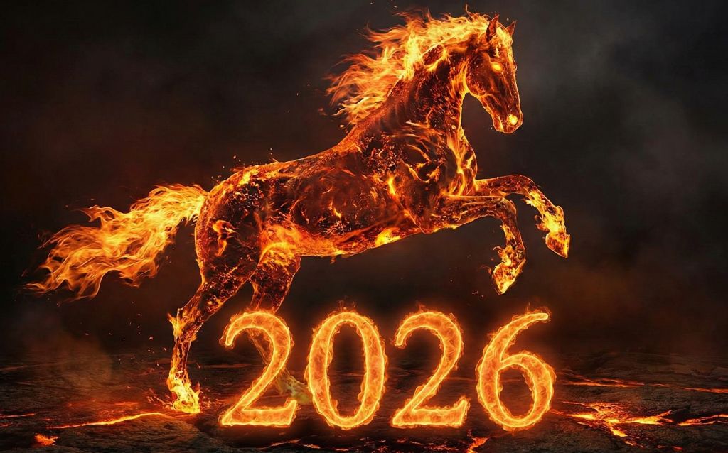 L'anno del Cavallo di fuoco per l'oroscopo cinese