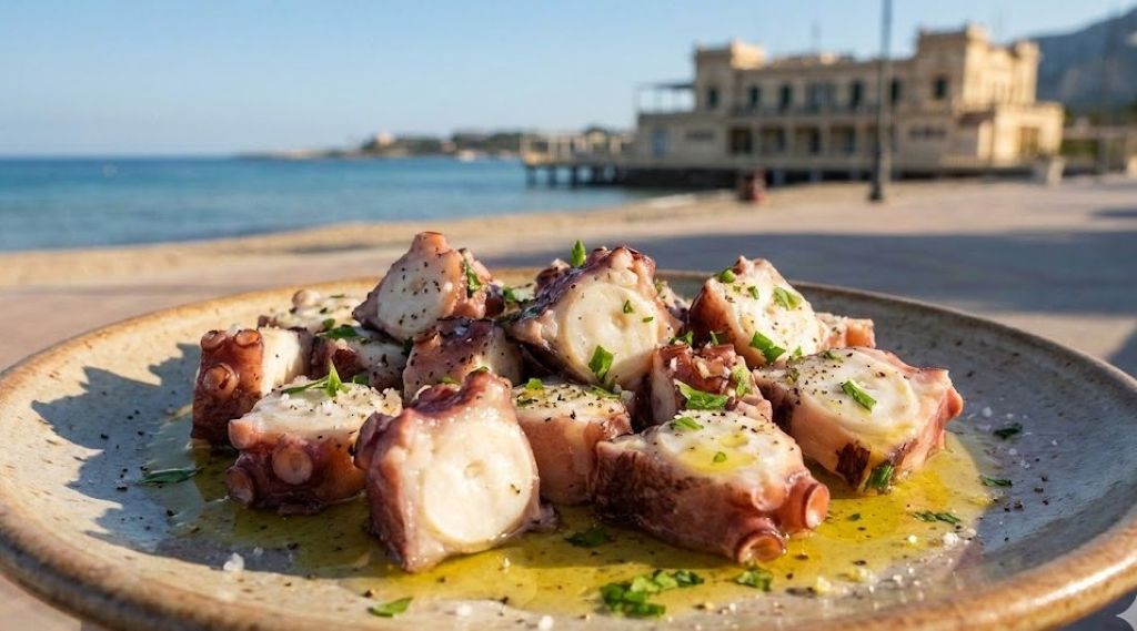 Polpo bollito alla palermitana