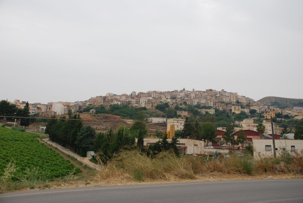La città di Salemi nella Valle del Belice