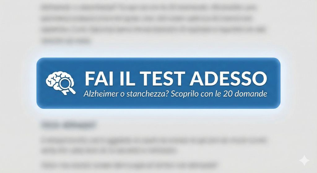 Test per l'Alzheimer